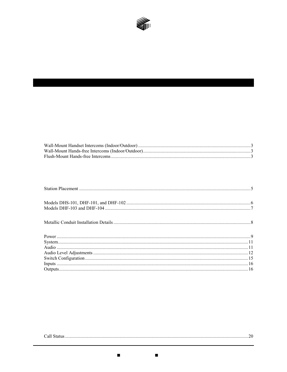 GAI-Tronics DHF-102 Digital Intercom Staitons User Manual | 27 pages