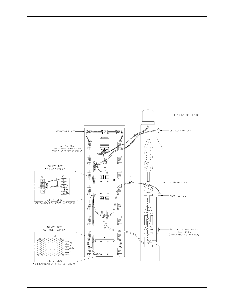 GAI-Tronics 234L(x)-xxx LITE Series Stanchions User Manual | Page 11 / 20
