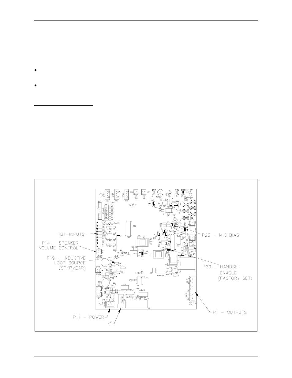 Internal controls | GAI-Tronics 293-700 VoIP Telephone User Manual | Page 17 / 26