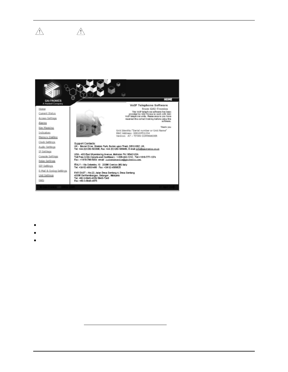 Alternative configuration methods | GAI-Tronics 293-700 VoIP Telephone User Manual | Page 19 / 26