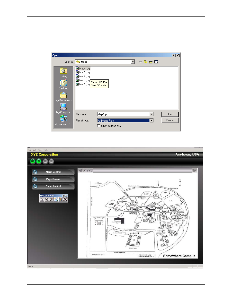 Importing a picture | GAI-Tronics Sonic Alarm Sonic Alarm System Software Programming and User Manual User Manual | Page 30 / 101