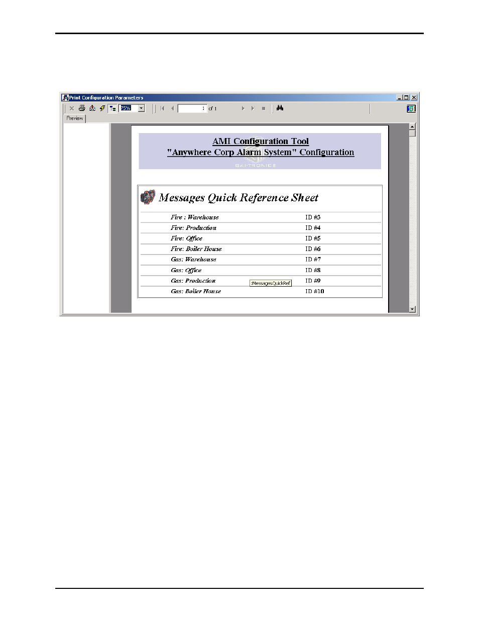 GAI-Tronics Sonic Alarm Sonic Alarm System Software Programming and User Manual User Manual | Page 56 / 101