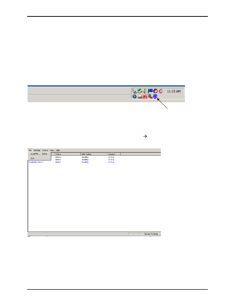 Sonic server, Starting the sonic server program, Loading the configuration file | GAI-Tronics Sonic Alarm Sonic Alarm System Software Programming and User Manual User Manual | Page 57 / 101