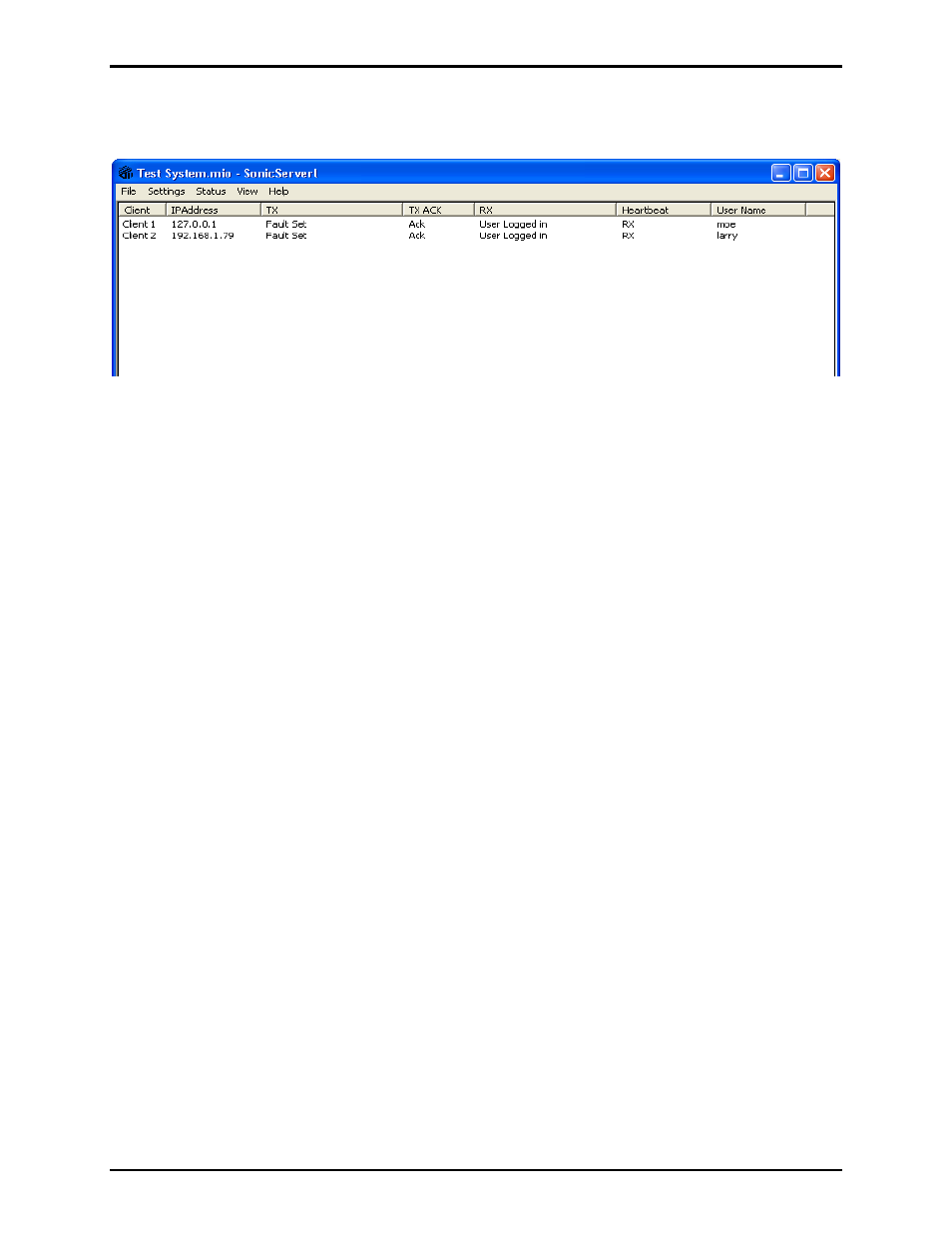 Map client status | GAI-Tronics Sonic Alarm Sonic Alarm System Software Programming and User Manual User Manual | Page 63 / 101