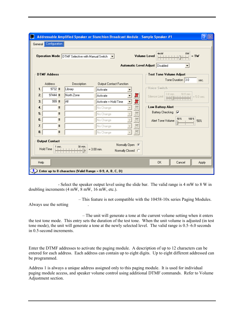 Dtmf with manual switch | GAI-Tronics 10458-101 600-Ohm / RF Electronics Paging Module User Manual | Page 14 / 31