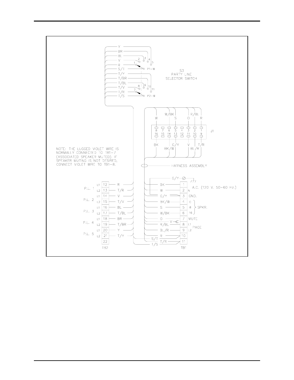 GAI-Tronics 7335-001 Page/Party Weatherproof Non-Metallic Multi-Party Amplifier Enclosure (115 V AC) User Manual | Page 4 / 8