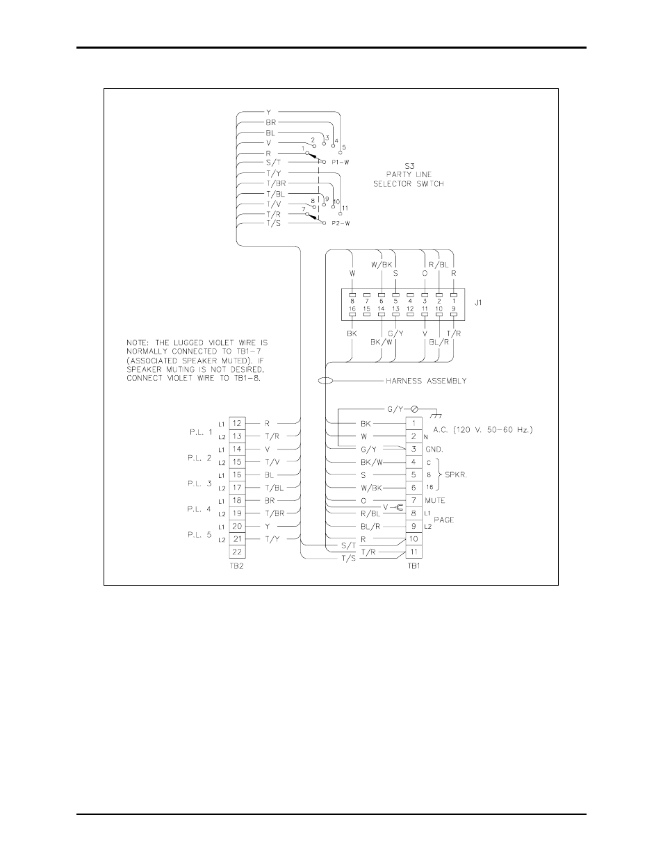GAI-Tronics 7325-101 Page/Party Weatherproof Aluminum Multi-Party Amplifier Enclosure (115 V AC) User Manual | Page 4 / 8