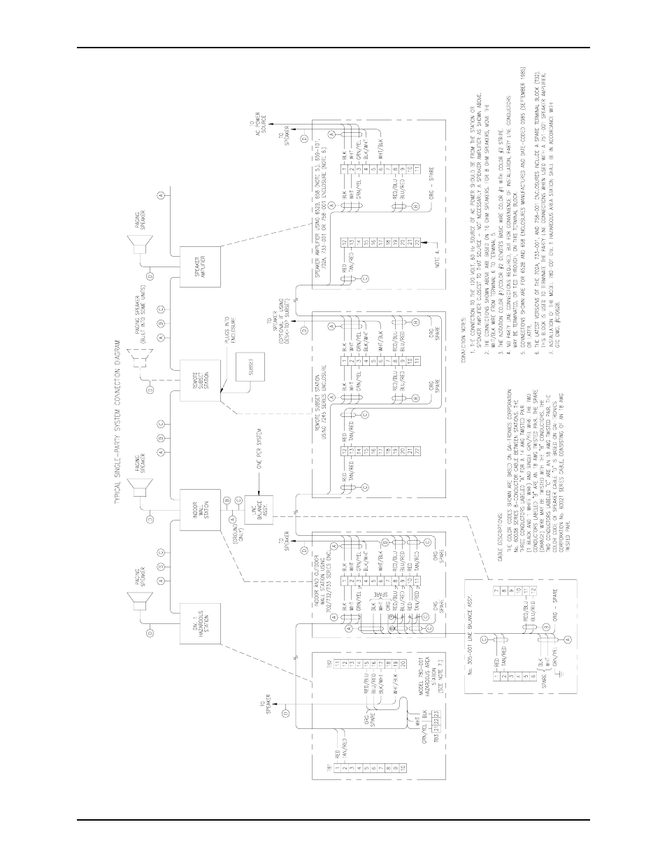 GAI-Tronics 733-001 Page/Party Weatherproof Non-Metallic Single-Party Amplifier Enclosure (115 V AC) User Manual | Page 7 / 9