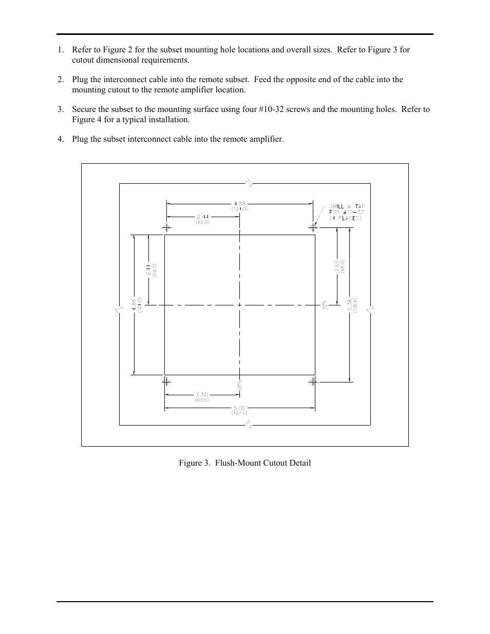 GAI-Tronics ICS  Page/Party Flush-mount Subset User Manual | Page 3 / 6