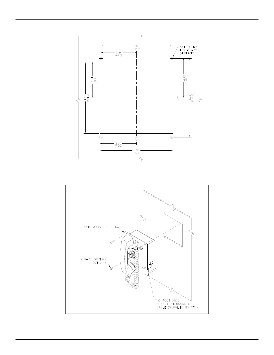 GAI-Tronics ICS  Page/Party Flush-mount Subset User Manual | Page 2 / 3