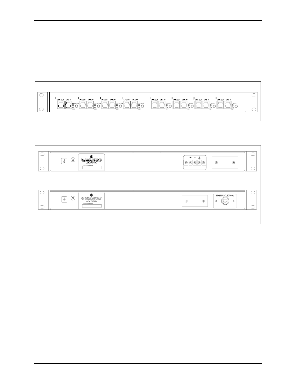 Pabx interface requirements | GAI-Tronics 12600-002 Line Current Boost Circuit Assemblies User Manual | Page 2 / 6