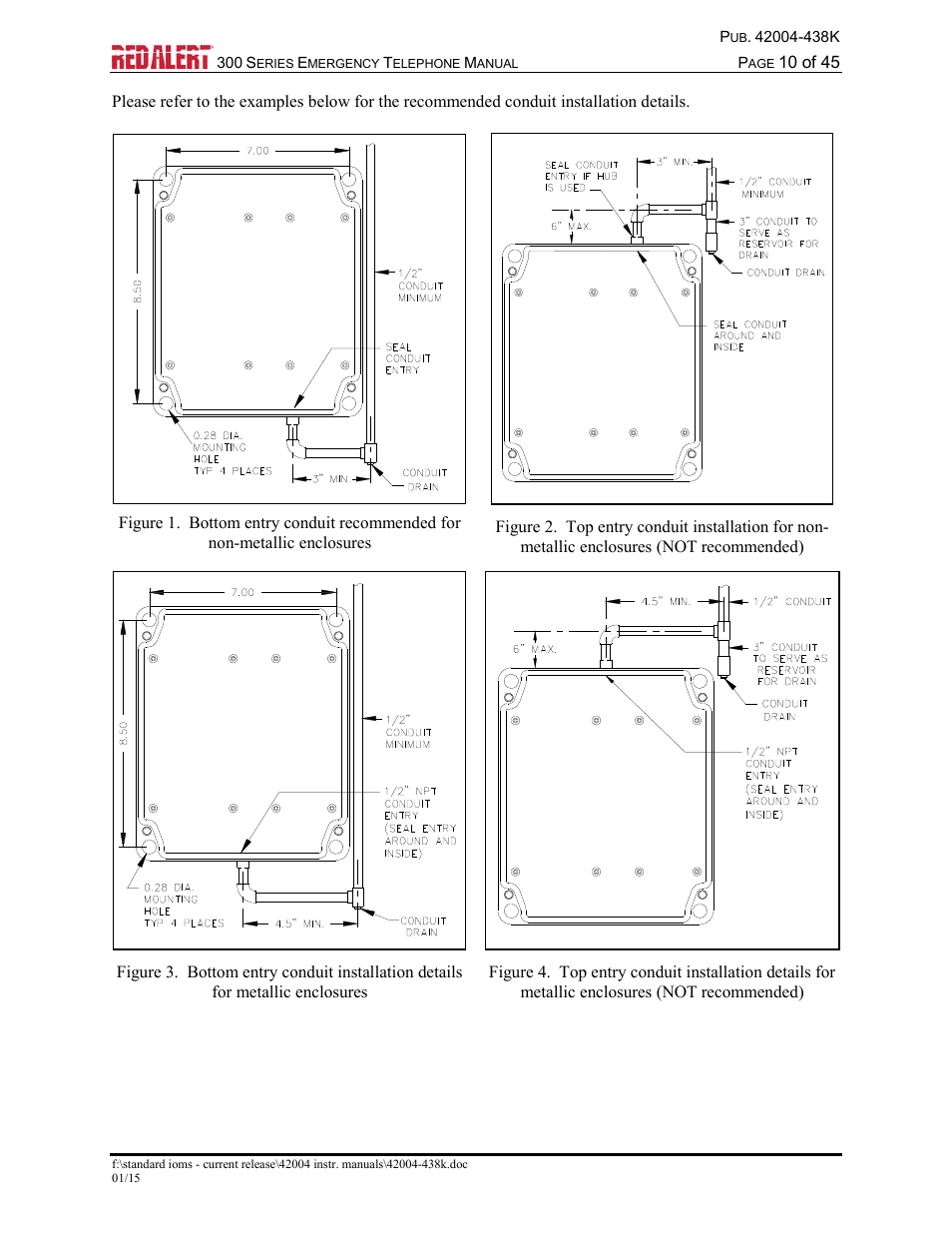 GAI-Tronics 300 Series RED ALERT Emergency Telephone Manual User Manual | Page 12 / 48