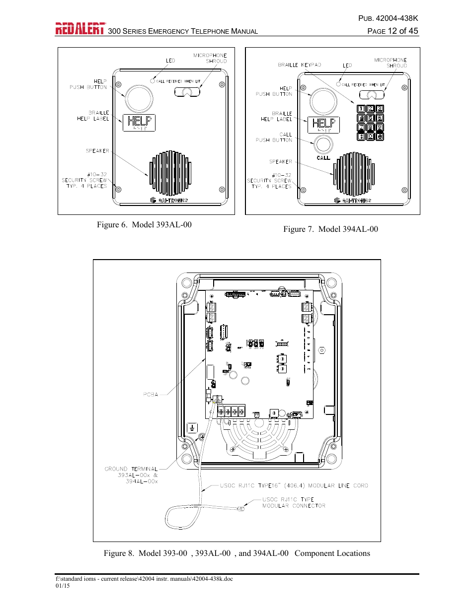 GAI-Tronics 300 Series RED ALERT Emergency Telephone Manual User Manual | Page 14 / 48