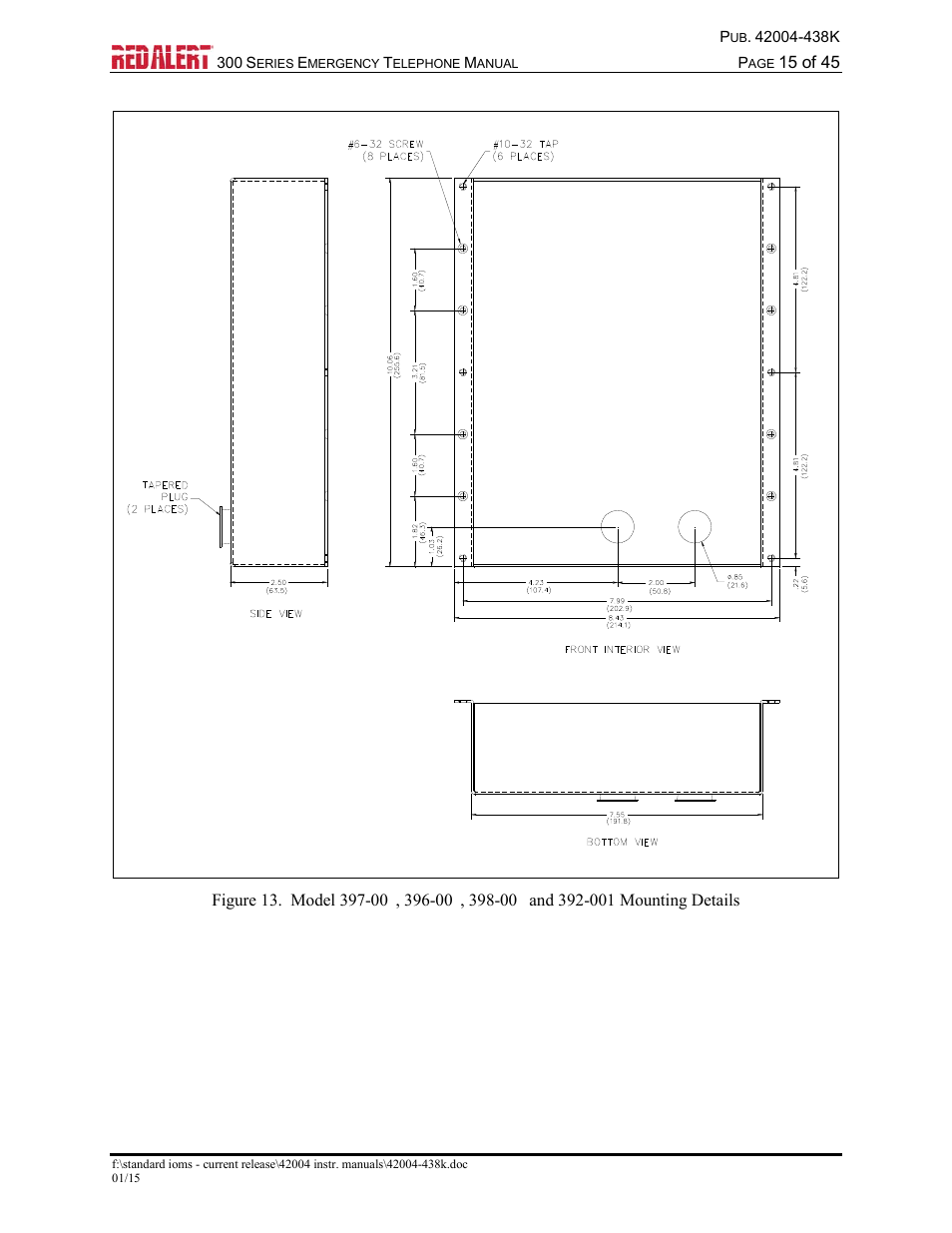 GAI-Tronics 300 Series RED ALERT Emergency Telephone Manual User Manual | Page 17 / 48
