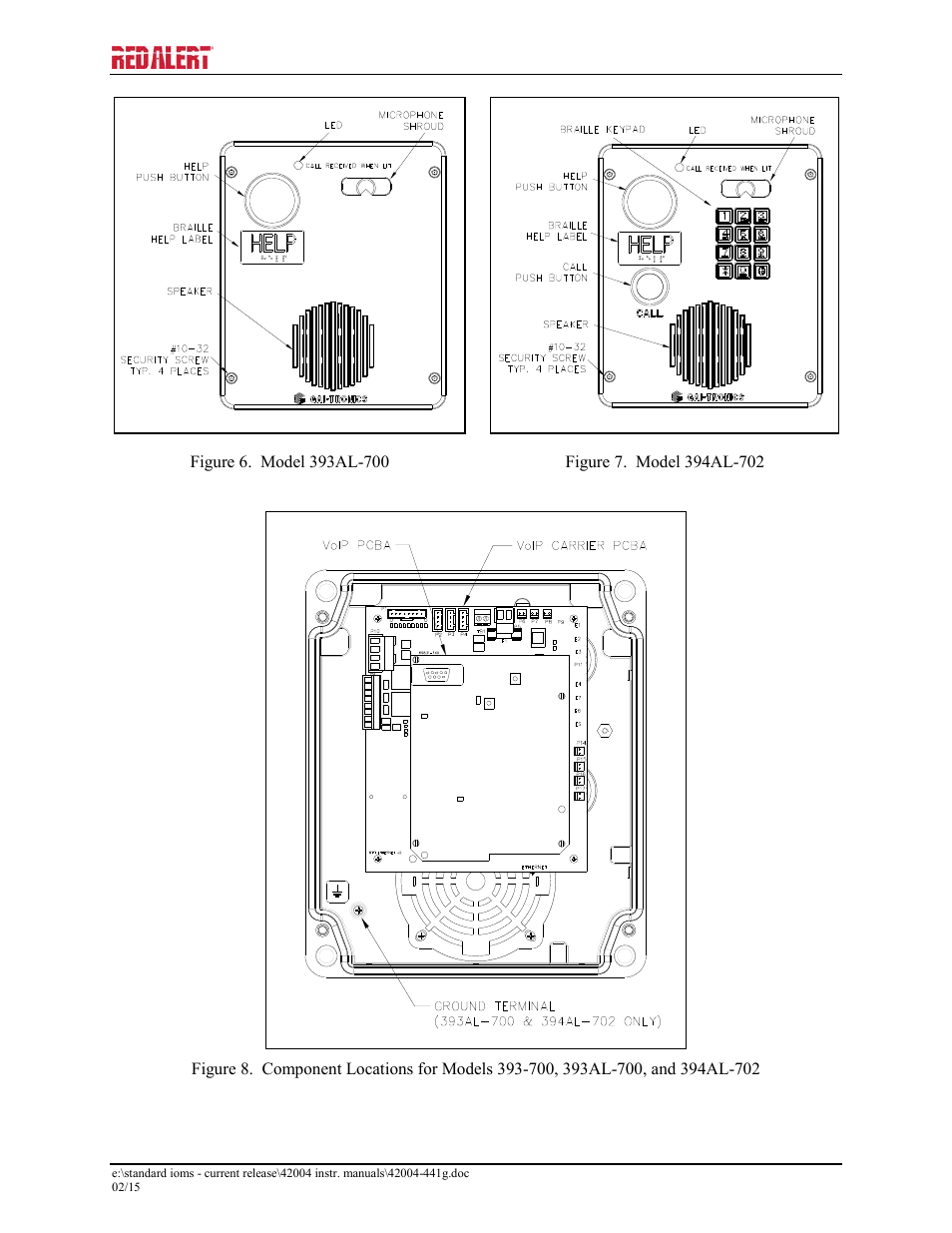 GAI-Tronics 393-700 RED ALERT 300 Series Hands-free VoIP Telephone Manual User Manual | Page 11 / 27