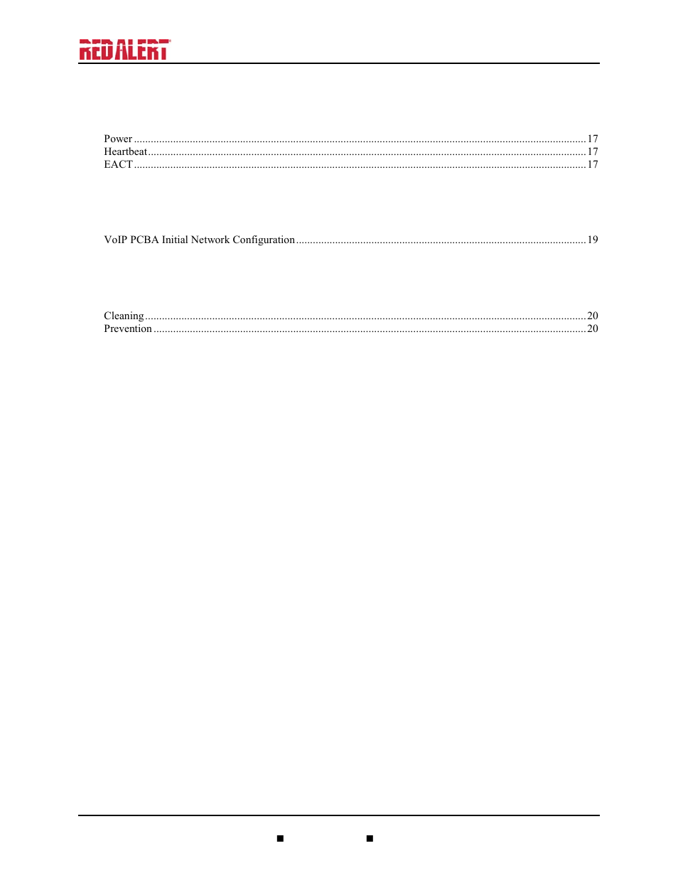 GAI-Tronics 393-700 RED ALERT 300 Series Hands-free VoIP Telephone Manual User Manual | Page 2 / 27