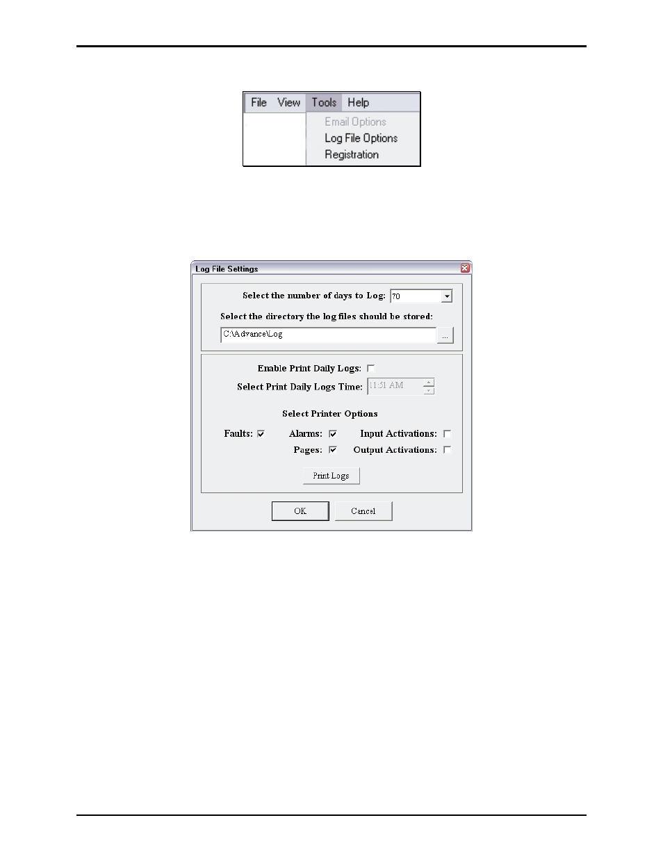 Tools menu | GAI-Tronics ADVANCE System SmartView User Manual Ver 1.3 User Manual | Page 18 / 43