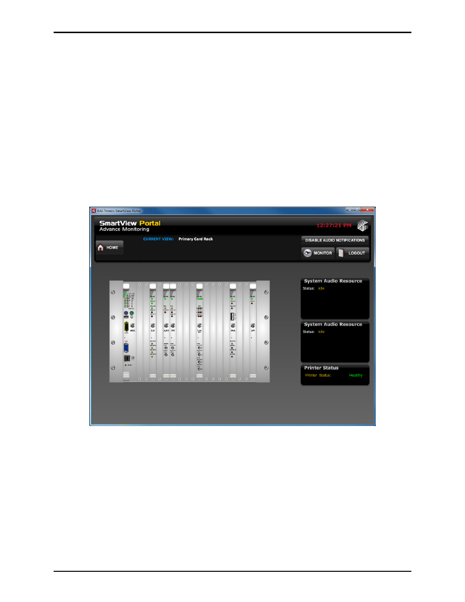 Views, The system view | GAI-Tronics ADVANCE System SmartView User Manual Ver 1.3 User Manual | Page 30 / 43