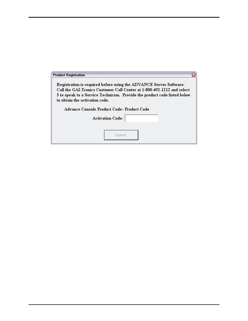 Obtaining an activation code | GAI-Tronics ADVANCE System SmartView User Manual Ver 1.3 User Manual | Page 8 / 43