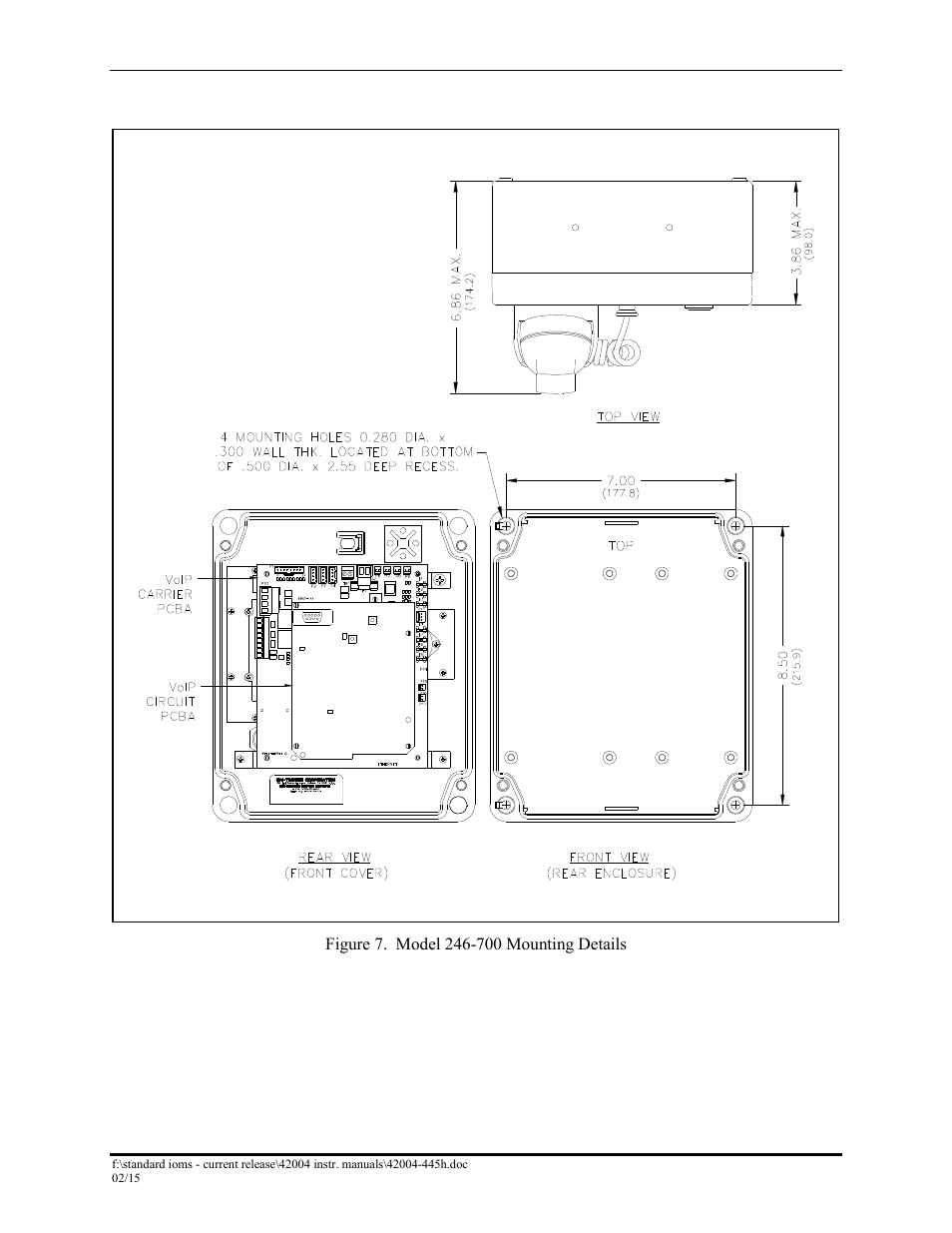 GAI-Tronics 226-700 Hanset VoIP Telephones with Keypad User Manual | Page 11 / 27