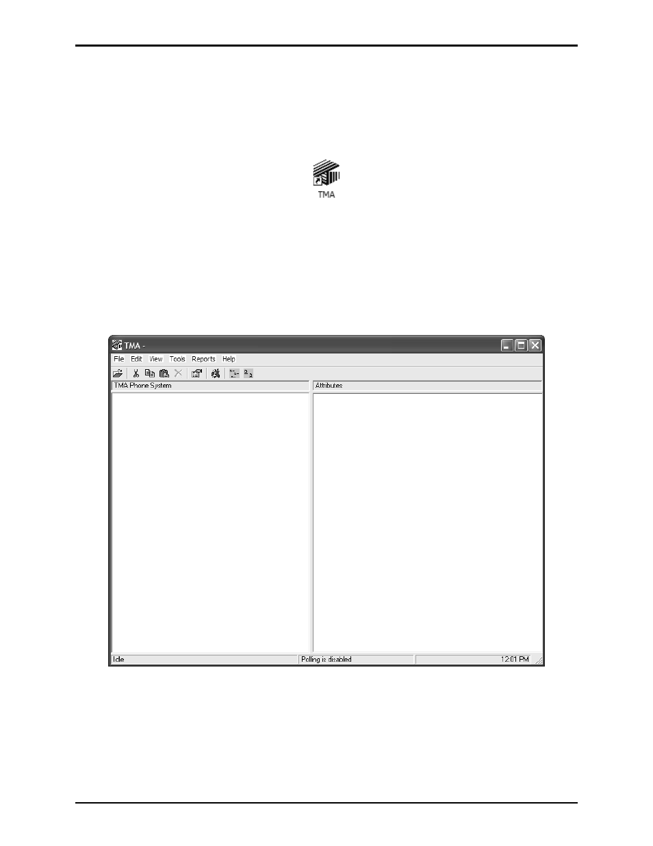 Starting tma | GAI-Tronics 12509-037 Telephone Management Application (TMA) Installation Bulletin (Ver. 7.3.3 and newer) User Manual | Page 19 / 20