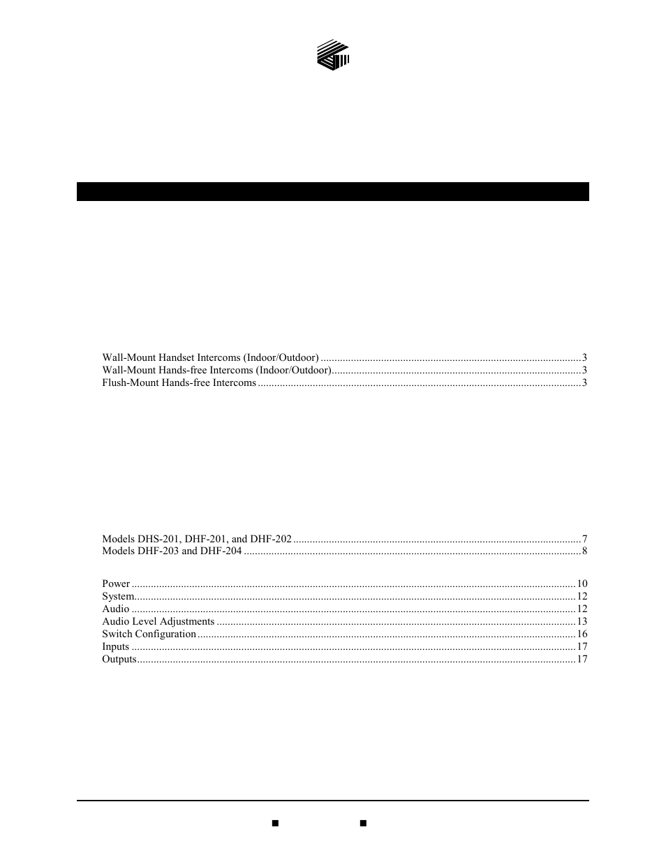 GAI-Tronics DHS-201 Digital Intercom Stations User Manual | 28 pages