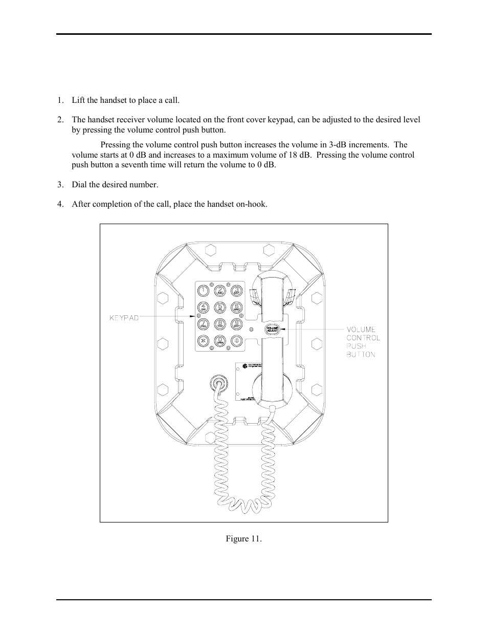 Operation, Models 352-001 and 352-002 handset operation | GAI-Tronics 352-001 UL Class I Division 1 Telephones User Manual | Page 10 / 14