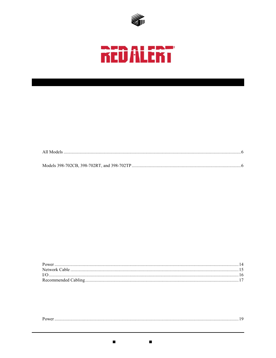 GAI-Tronics 397-700CB RED ALERT VoIP Retro-fit Telephones User Manual | 24 pages