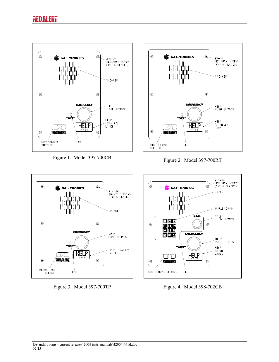 GAI-Tronics 397-700CB RED ALERT VoIP Retro-fit Telephones User Manual | Page 8 / 24
