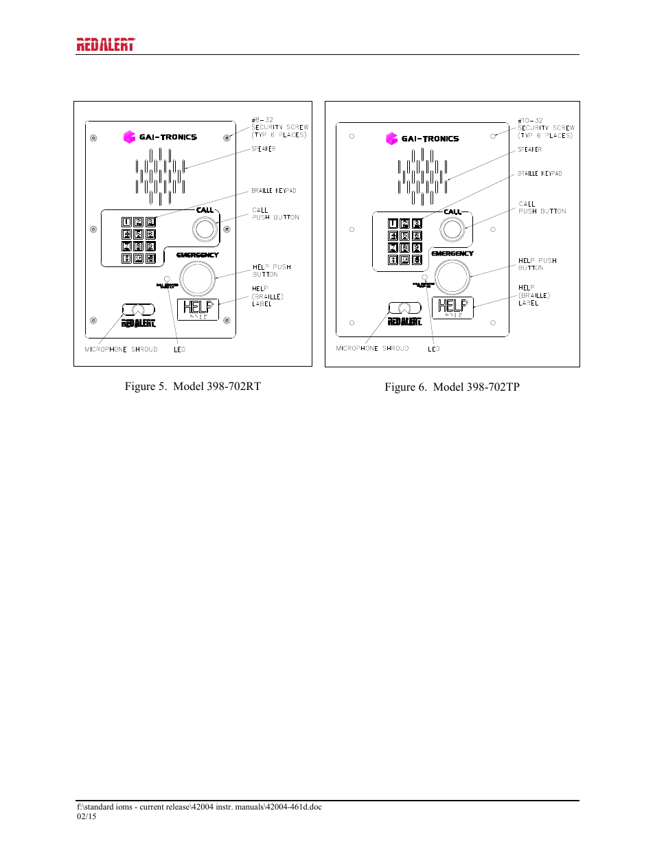 GAI-Tronics 397-700CB RED ALERT VoIP Retro-fit Telephones User Manual | Page 9 / 24