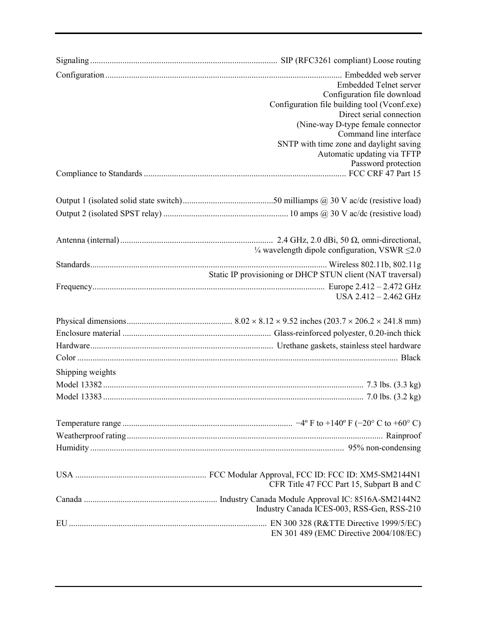 GAI-Tronics 13382 WiFi and VoIP Addressable Amplified Speakers Manual User Manual | Page 11 / 27