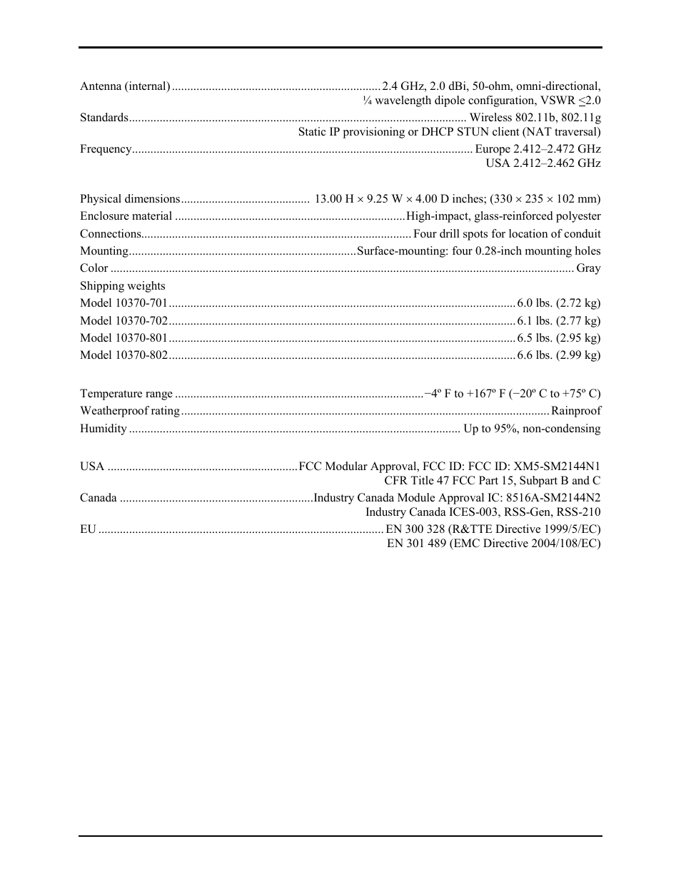 GAI-Tronics 10370-701 VoIP Interface/Amplifier Assemblies User Manual | Page 13 / 25