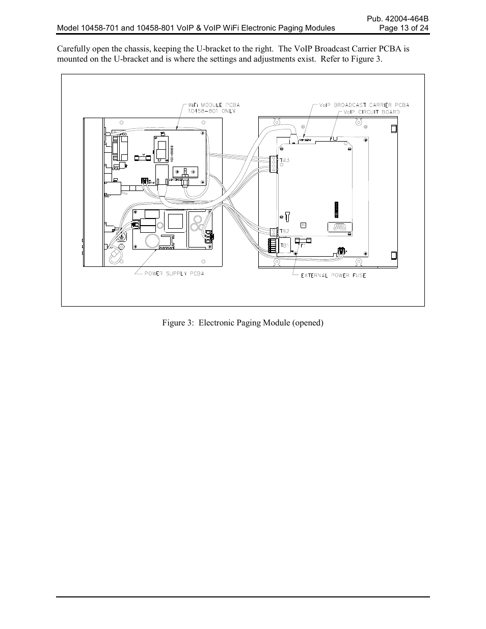 GAI-Tronics 10458-701 VoIP & VoIP WiFi Electronics Paging Modules User Manual | Page 15 / 27