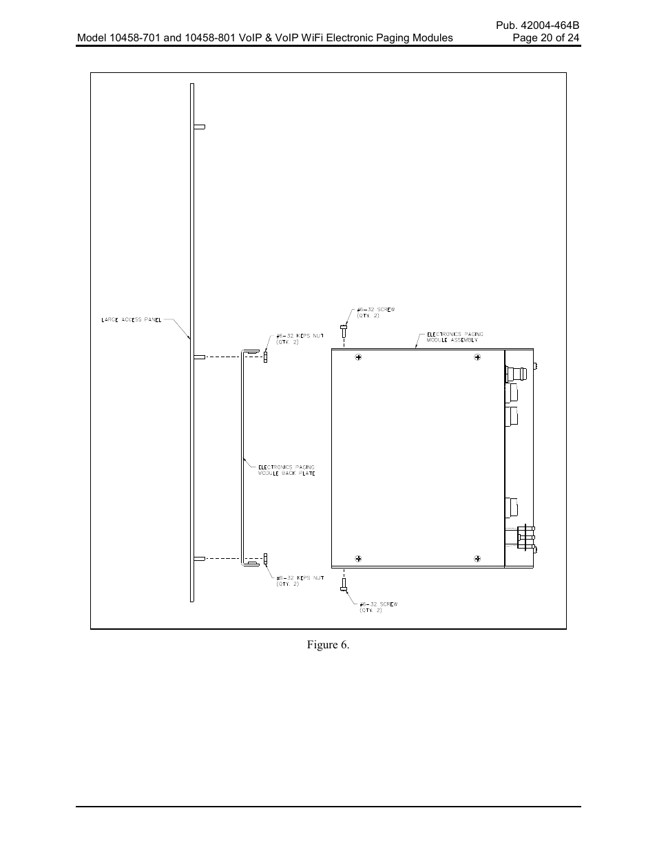 GAI-Tronics 10458-701 VoIP & VoIP WiFi Electronics Paging Modules User Manual | Page 22 / 27