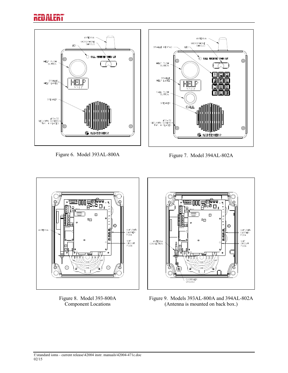 GAI-Tronics 393-800A RED ALERT Hands-free WiFi Telephones User Manual | Page 11 / 31