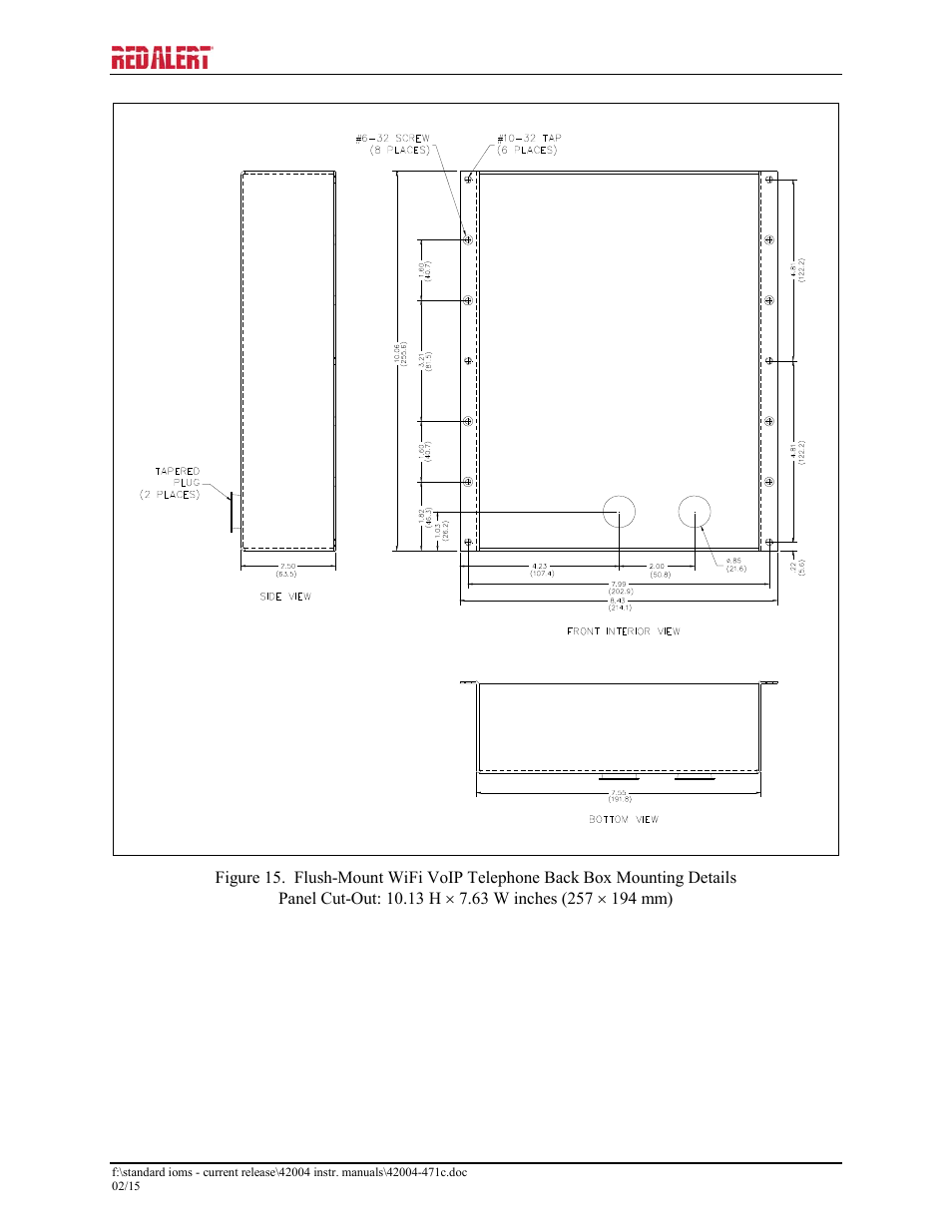 GAI-Tronics 393-800A RED ALERT Hands-free WiFi Telephones User Manual | Page 14 / 31