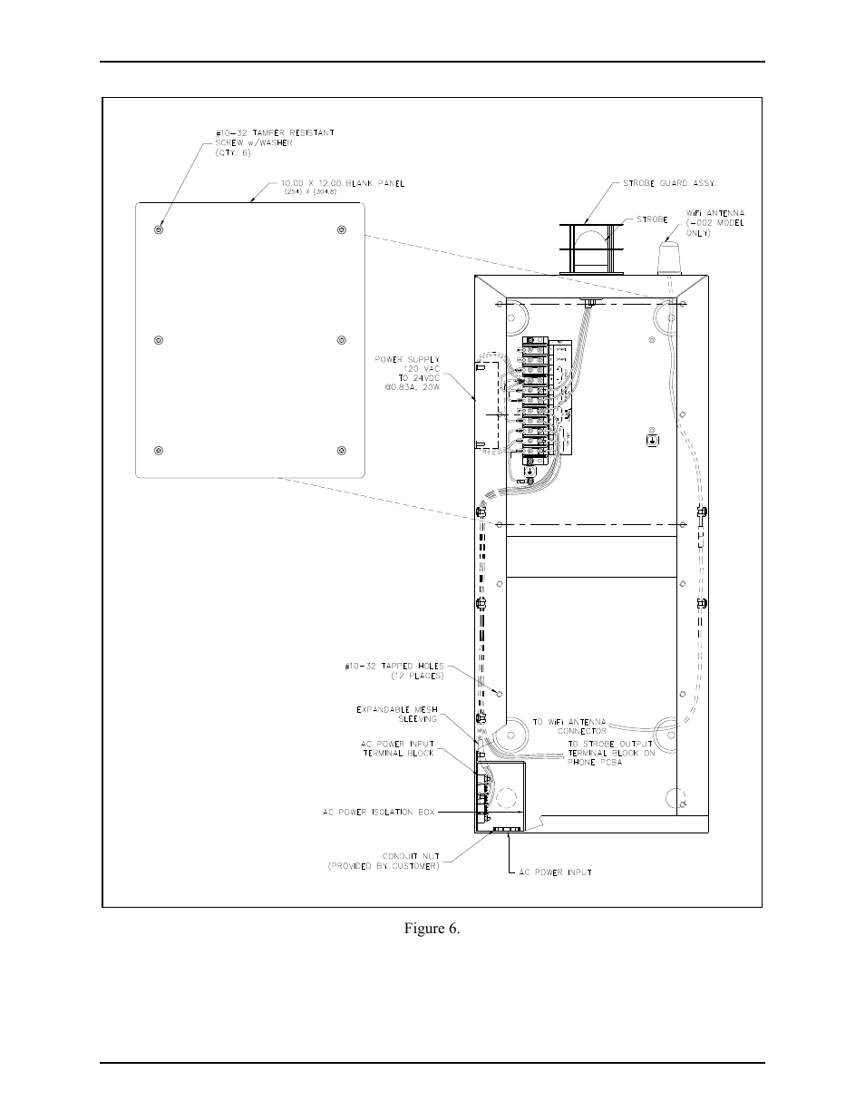 GAI-Tronics 239WM-001 Slim Wall-Mount Stanchions User Manual | Page 8 / 10