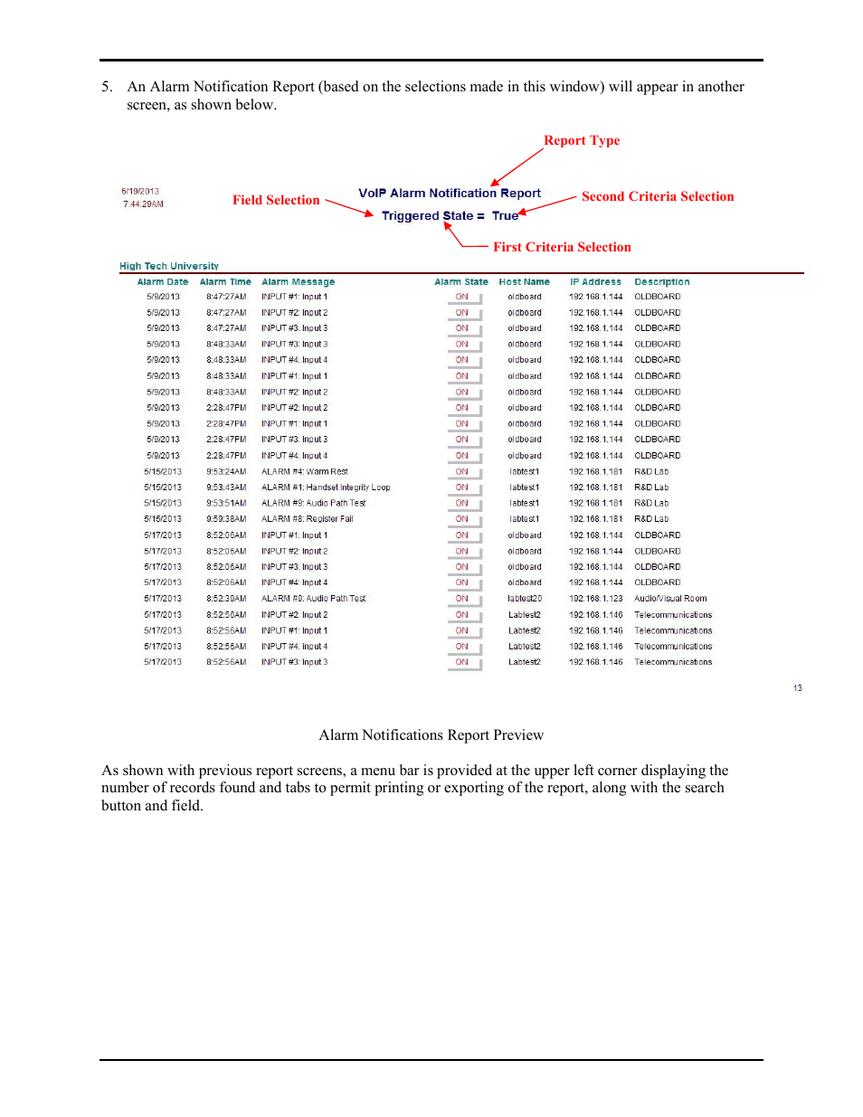 GAI-Tronics TMA Version 7.5.0 Telephone Management Application (TMA) User Guide (Ver. 7.5.0 and newer) User Manual | Page 104 / 131