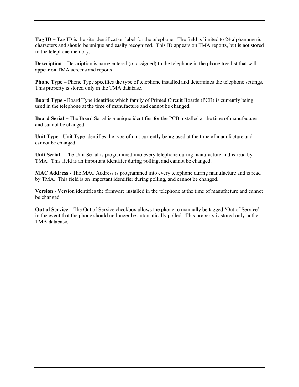 GAI-Tronics TMA Version 7.5.0 Telephone Management Application (TMA) User Guide (Ver. 7.5.0 and newer) User Manual | Page 57 / 131