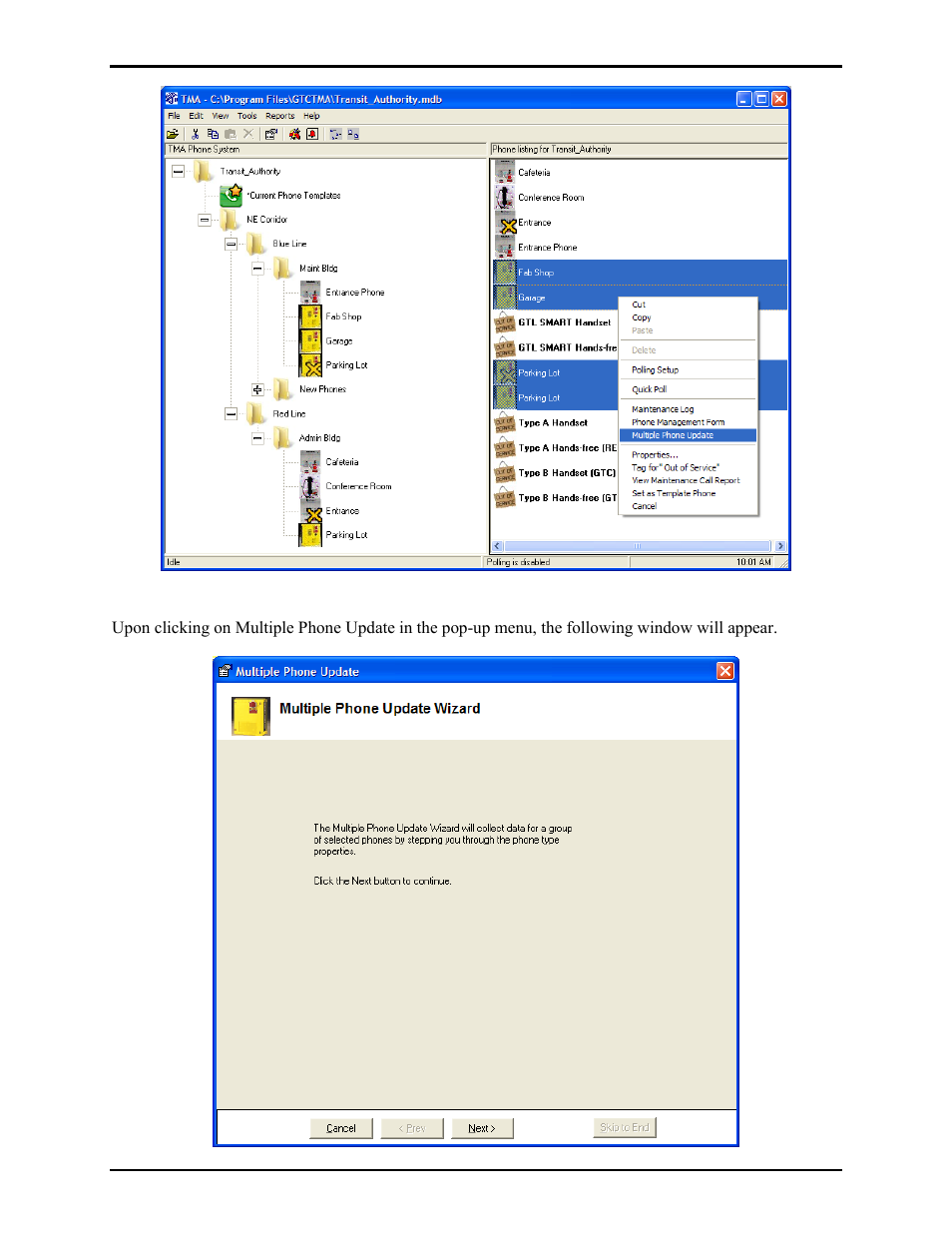 GAI-Tronics TMA Version 7.5.0 Telephone Management Application (TMA) User Guide (Ver. 7.5.0 and newer) User Manual | Page 69 / 131