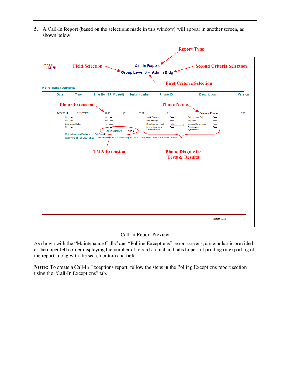 GAI-Tronics TMA Version 7.5.0 Telephone Management Application (TMA) User Guide (Ver. 7.5.0 and newer) User Manual | Page 96 / 131