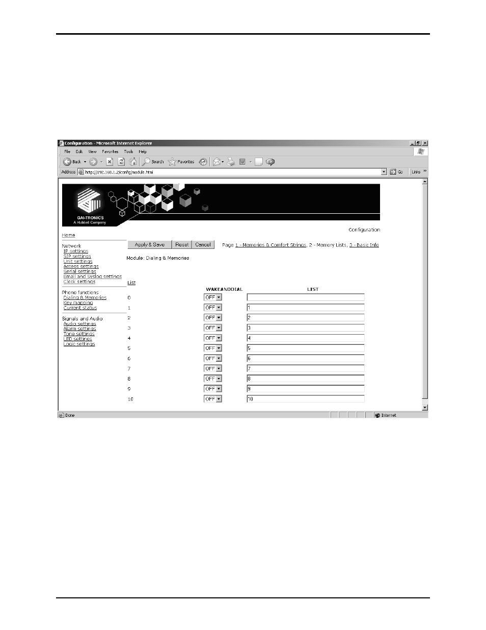 GAI-Tronics VoIP Basic Programming Guide User Manual | Page 16 / 30