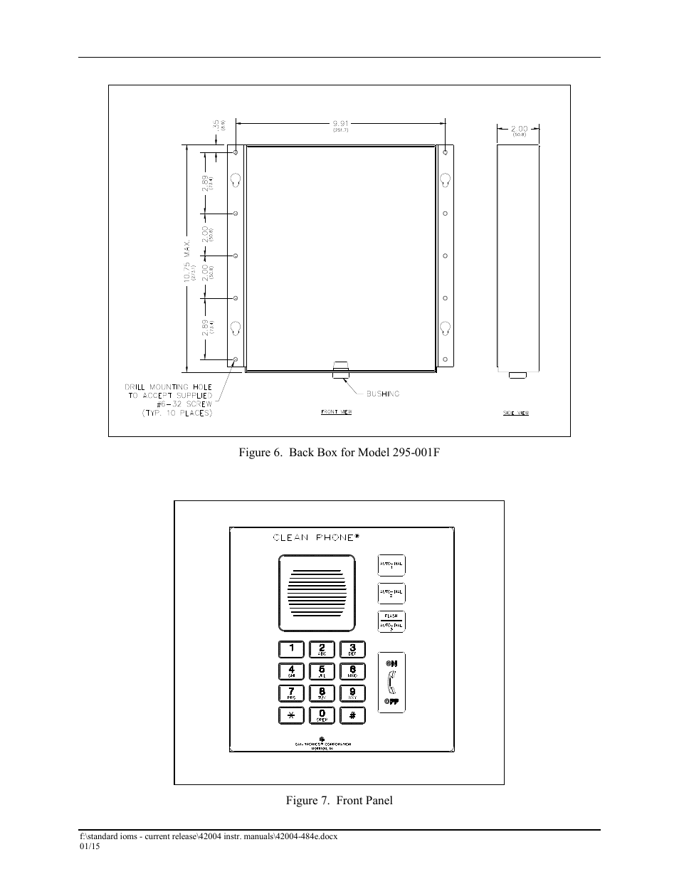GAI-Tronics 295-001W, 295-001F Analog Clean Phone User Manual | Page 13 / 34