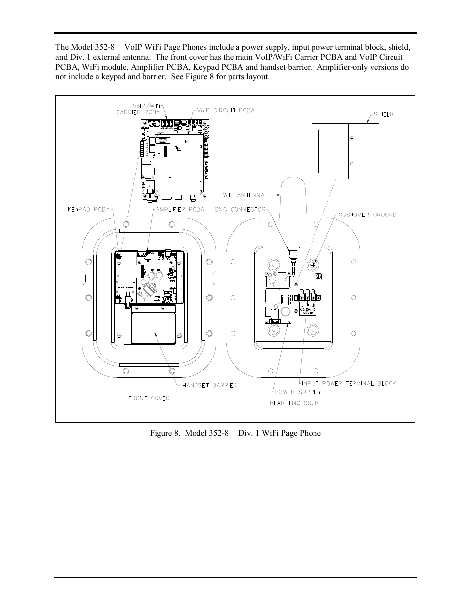 GAI-Tronics 352-7xx Division 1 VoIP Page Phones - Wired and WiFi User Manual | Page 10 / 30