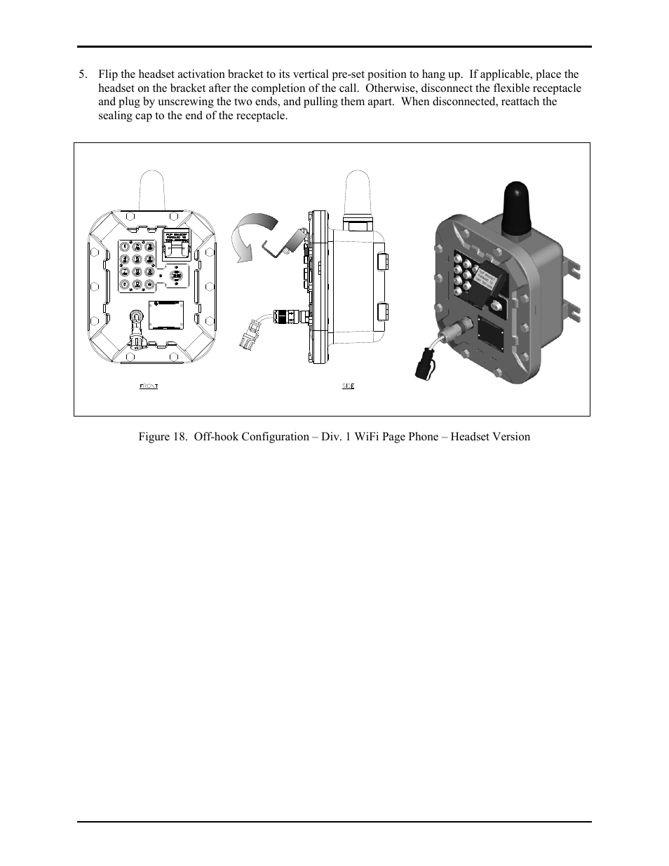 GAI-Tronics 352-7xx Division 1 VoIP Page Phones - Wired and WiFi User Manual | Page 23 / 30