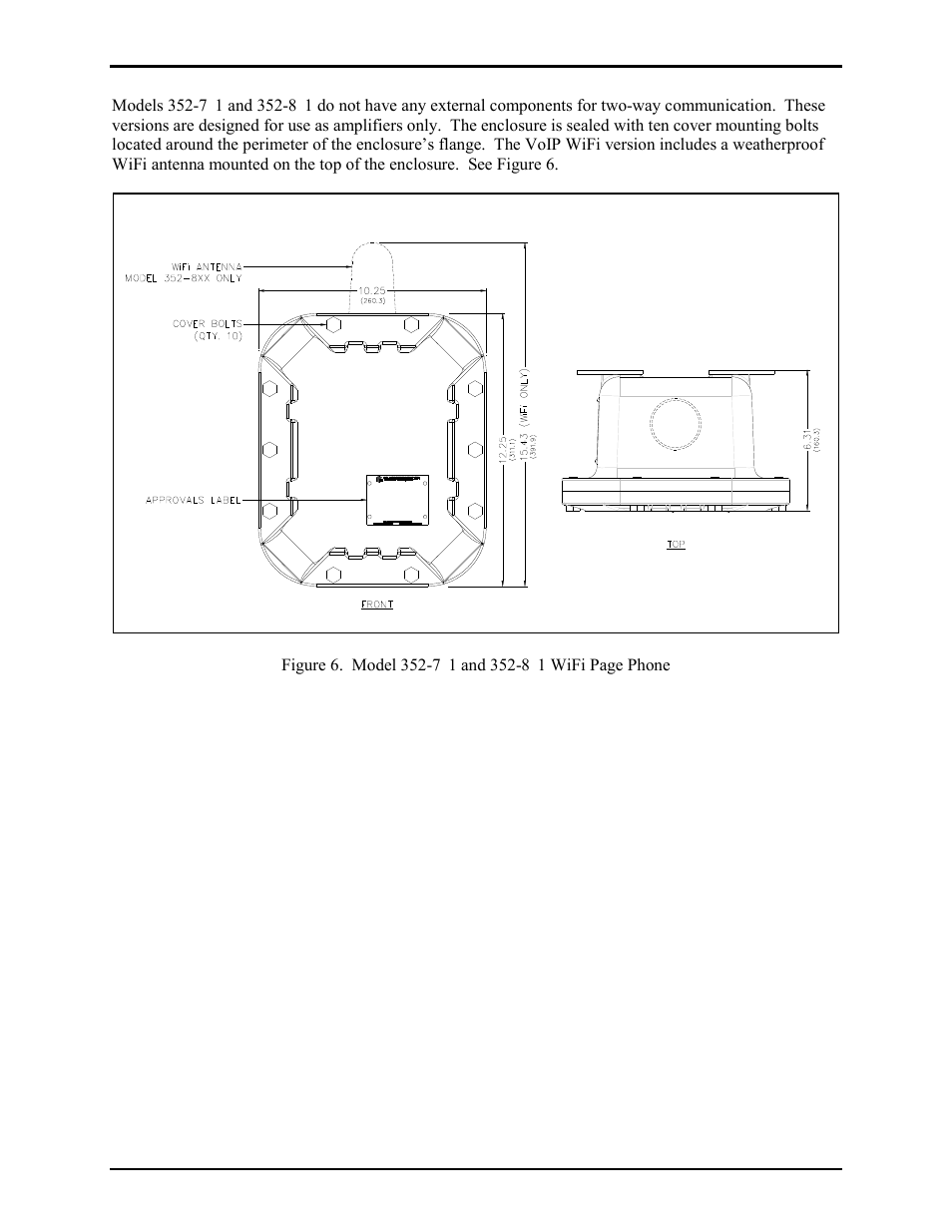 GAI-Tronics 352-7xx Division 1 VoIP Page Phones - Wired and WiFi User Manual | Page 8 / 30