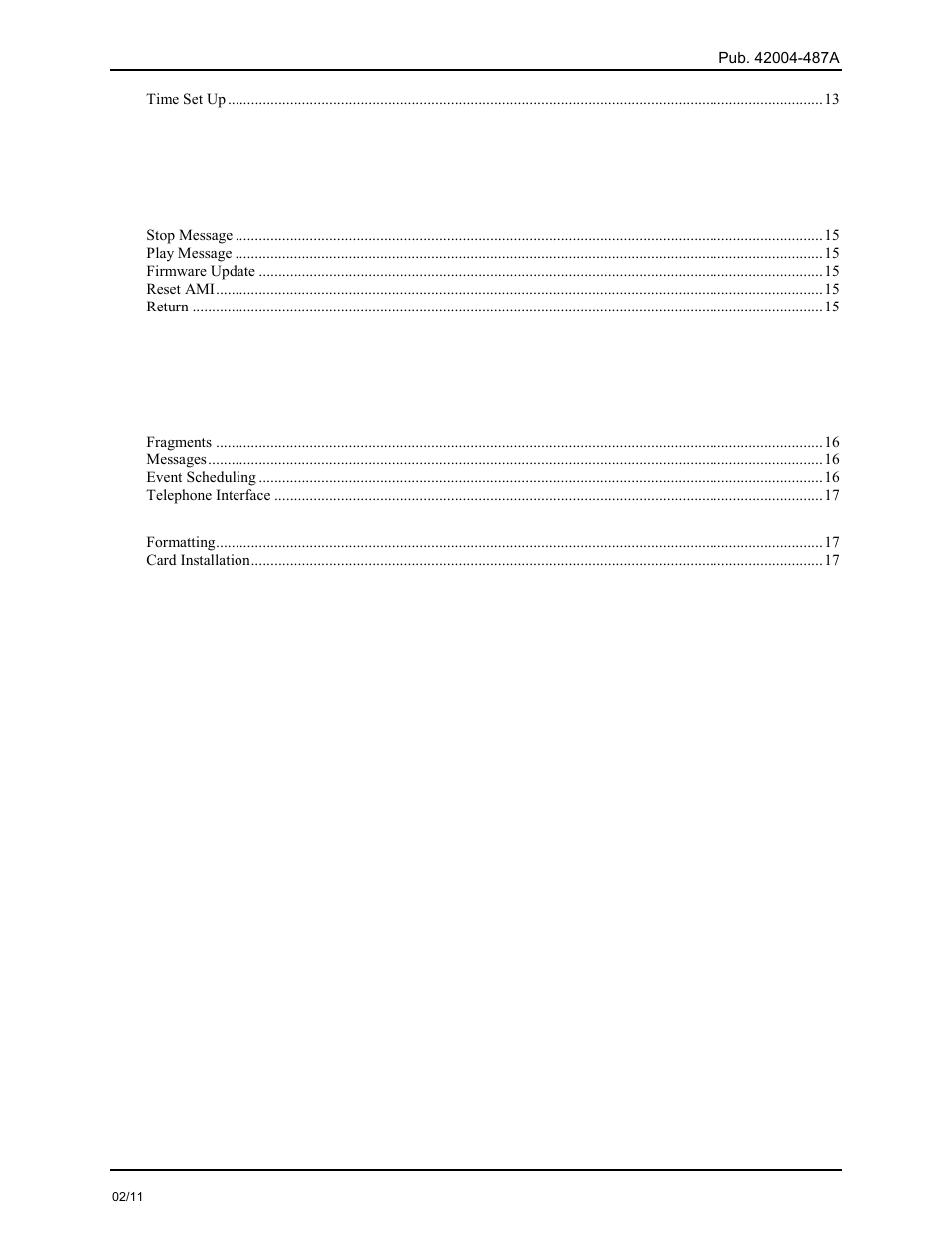 GAI-Tronics 10959-908 Rack-Mount Audio Messenger Interfaces User Manual | Page 2 / 21