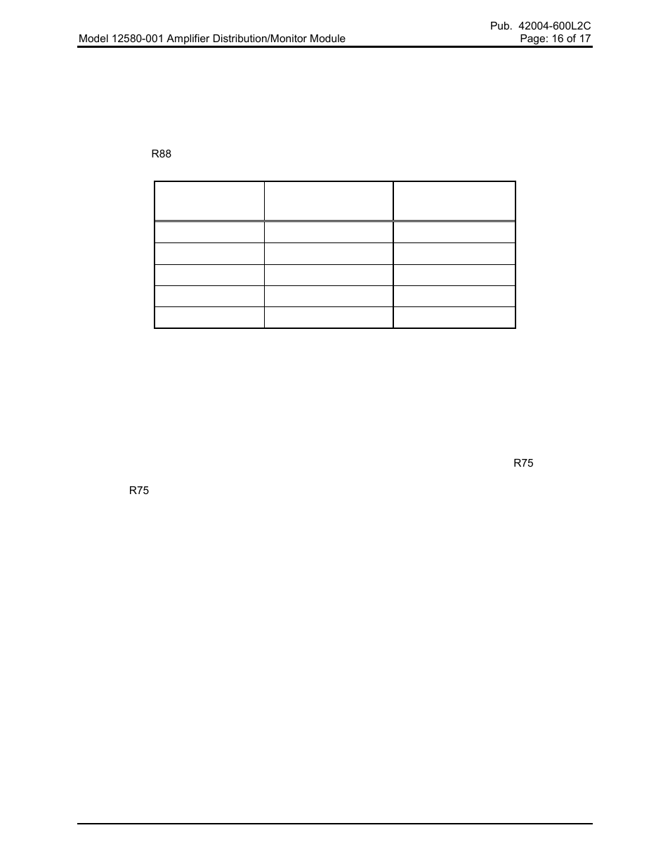 Reference level adjustment, Tone level adjustment | GAI-Tronics 12580-001 Audio Distribution Module User Manual | Page 16 / 18