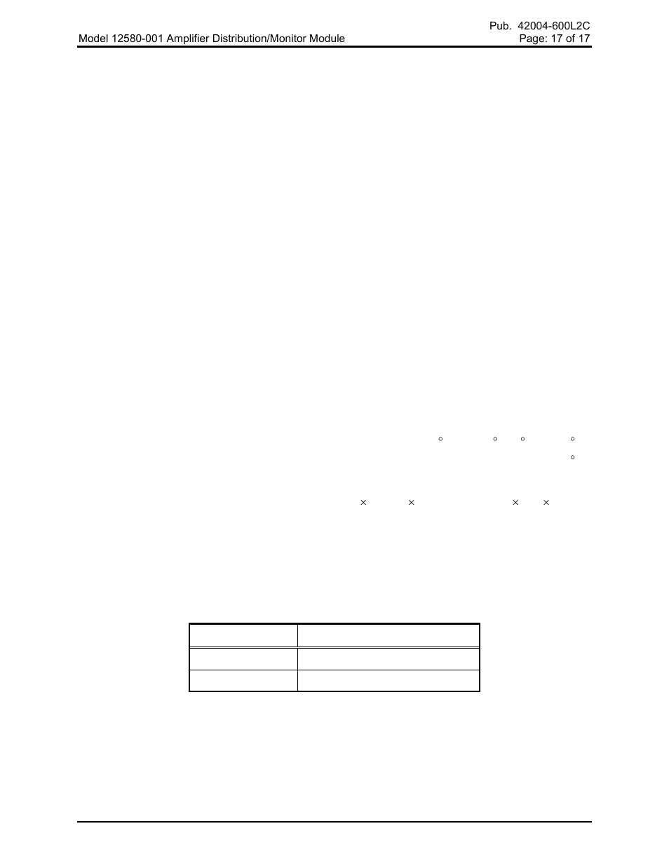 Specifications, Approval, Replacement parts | GAI-Tronics 12580-001 Audio Distribution Module User Manual | Page 17 / 18