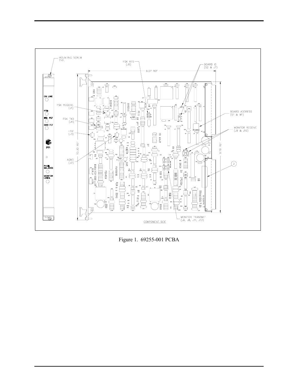 Hardware configuration | GAI-Tronics 69255-001 Page/Party Interface PCBA User Manual | Page 3 / 11